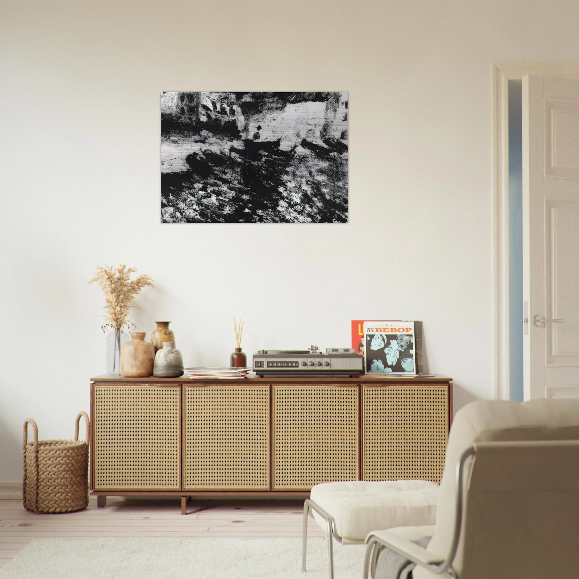 PORT DOGUE CADAQUES - Salvador Dali Brushed Aluminum Print - 70x100 cm / 28x40 inches | Salvador Dali Aluminum Print | Salvador Dali Prints