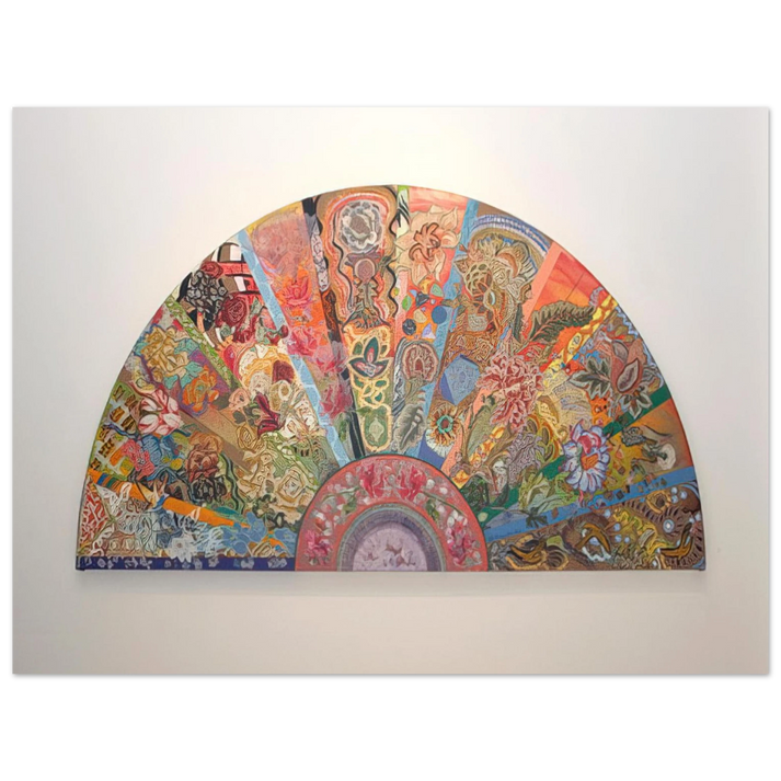 Miriam Schapiro - Pleasure Dome - 2003  75x100 cm / 30x40inches Fine Art Poster