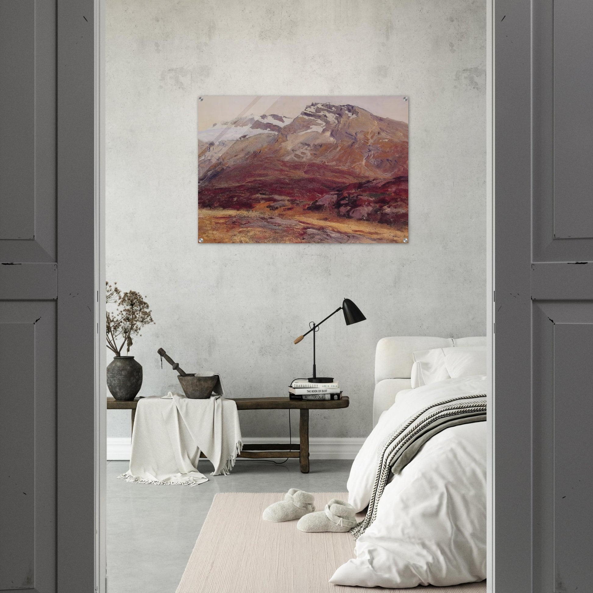 Coming Down from Mont Blanc - John Singer Sargent Acrylic Print - 70x100 cm / 28x40″ inches