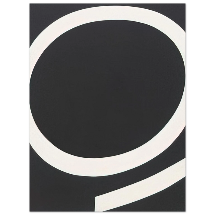 Ellsworth Kelly - Running White  75x100 cm / 30x40inches Fine Art Poster