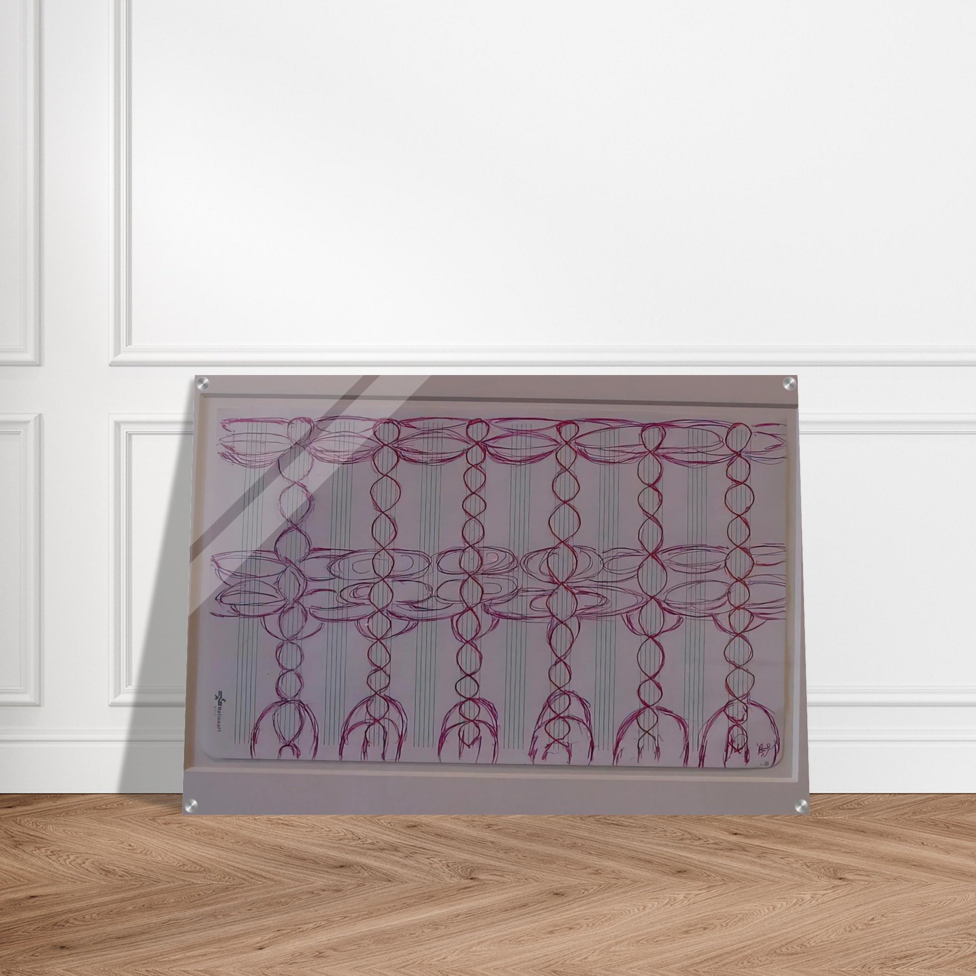 CHANGE THE DIRECTION OF THE MUSIC STAFF - Louise Bourgeois Acrylic Print - 70x100 cm / 28x40″ inches
