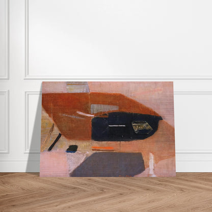 Number 2 - 1954 - Kenzo Okada Brushed Aluminum Print - 70x100 cm / 28x40 inches | Kenzo Okada Aluminum Print | Kenzo Okada Prints
