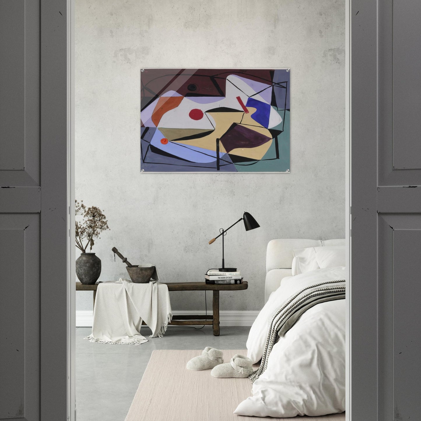 Study for a Painting - 1939 - Ad Reinhardt Acrylic Print - 70x100 cm / 28x40″ inches