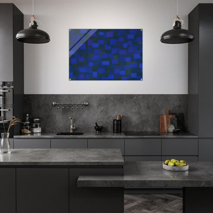 Number 88 Blue - 1950 - Ad Reinhardt Acrylic Print - 70x100 cm / 28x40″ inches