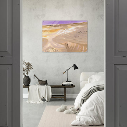 Desert - 1989 - Mary Fedden Acrylic Print - 70x100 cm / 28x40″ inches