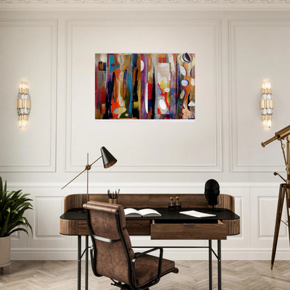 Tapestry - Sam Gilliam Brushed Aluminum Print - 70x100 cm / 28x40 inches | Sam Gilliam Aluminum Print | Sam Gilliam Prints