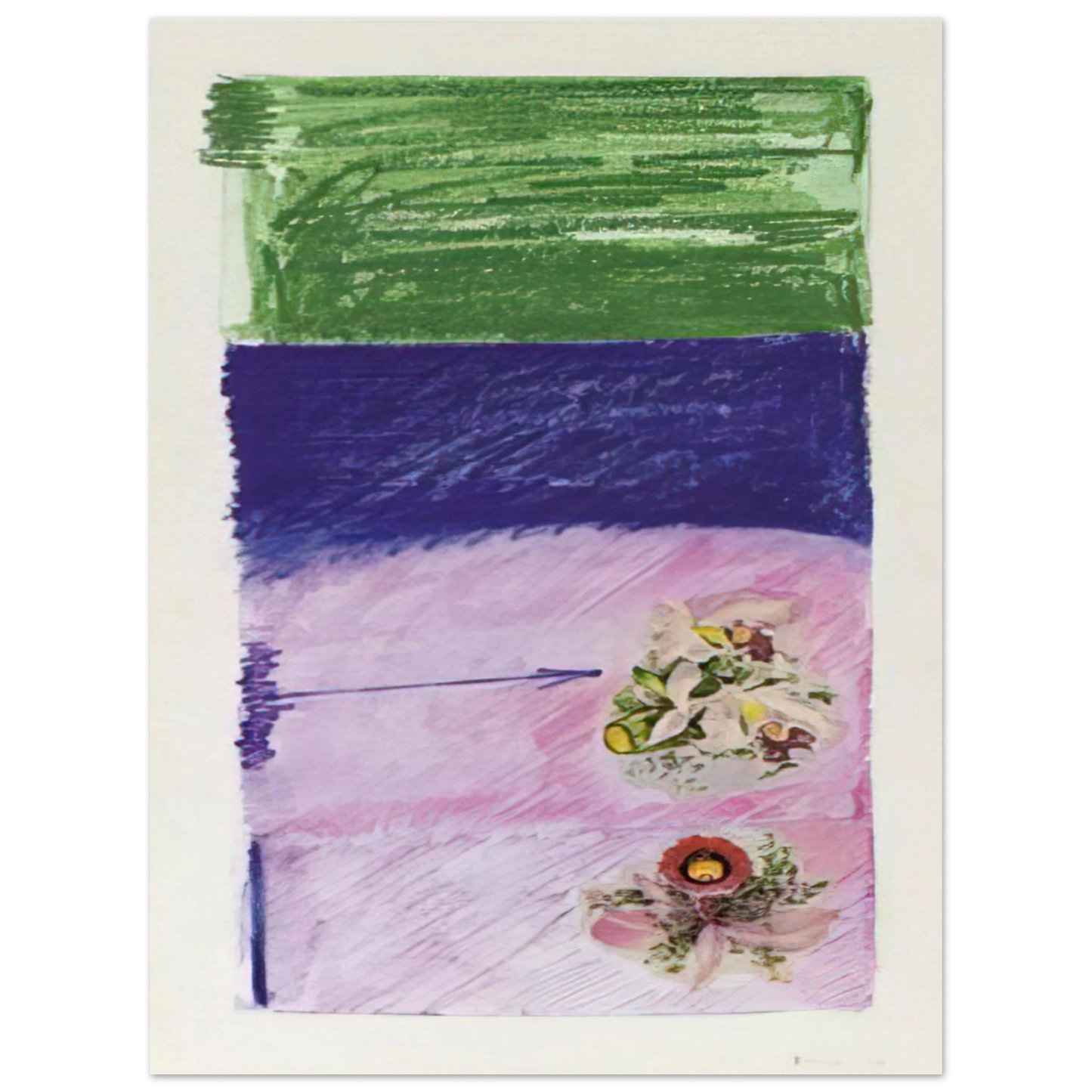 Mira Schendel - Untitled - 1978  75x100 cm / 30x40inches Fine Art Poster