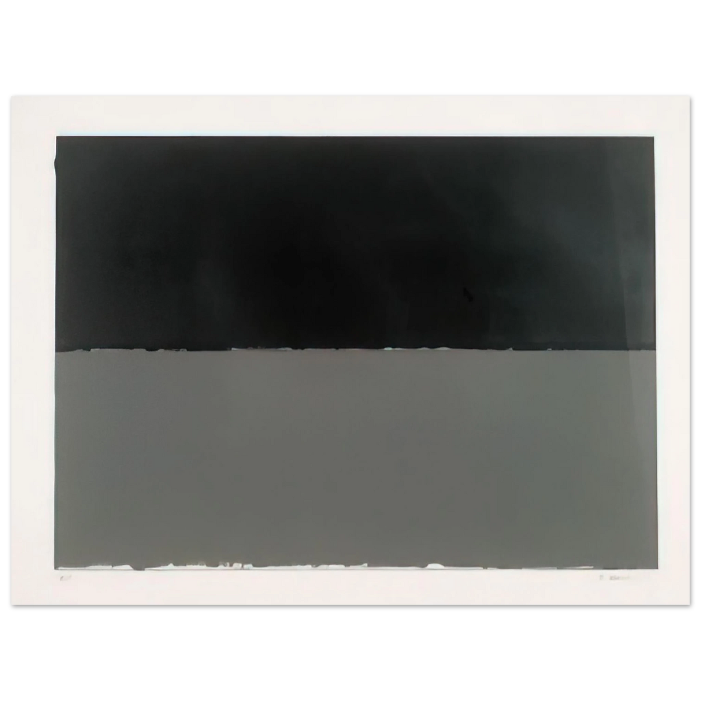 Brice Marden - Gulf, from New York Ten Lewison 16 - Minimalism  75x100 cm / 30x40inches Fine Art Poster