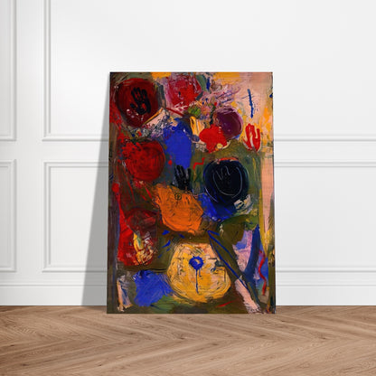 The Third Hand - Hans Hofmann Brushed Aluminum Print - 70x100 cm / 28x40 inches | Hans Hofmann Aluminum Print | Hans Hofmann Prints