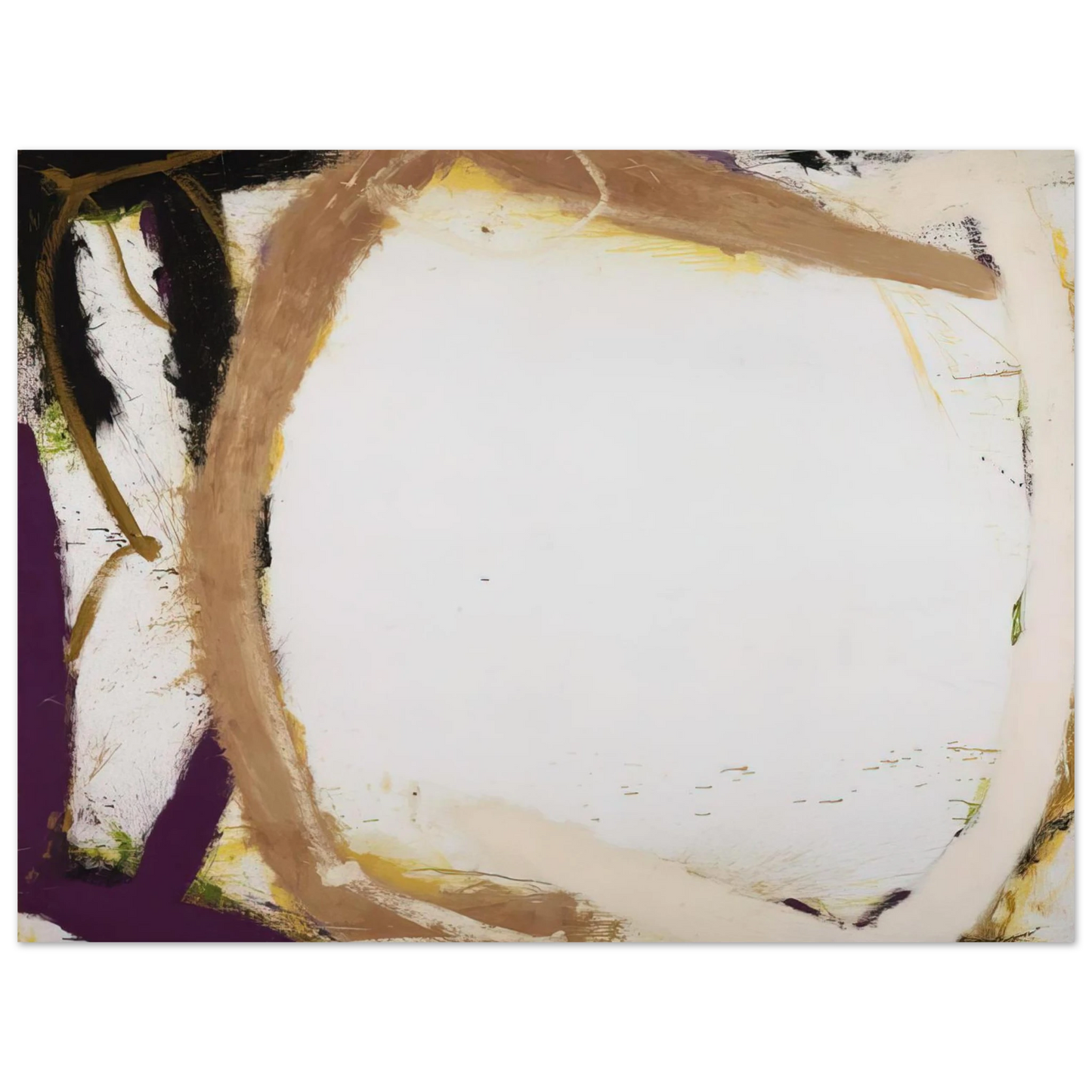Norman Bluhm - Mojabe - 1966  75x100 cm / 30x40inches Fine Art Poster