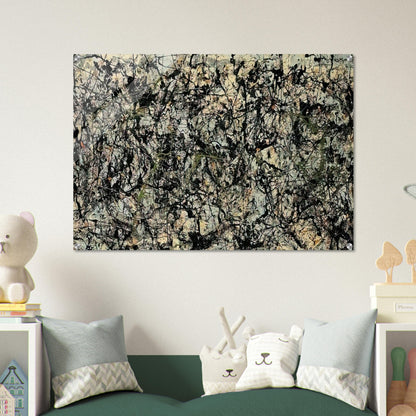 LUCIFER 1947 - Jackson Pollock Acrylic Print - 70x100 cm / 28x40″ inches