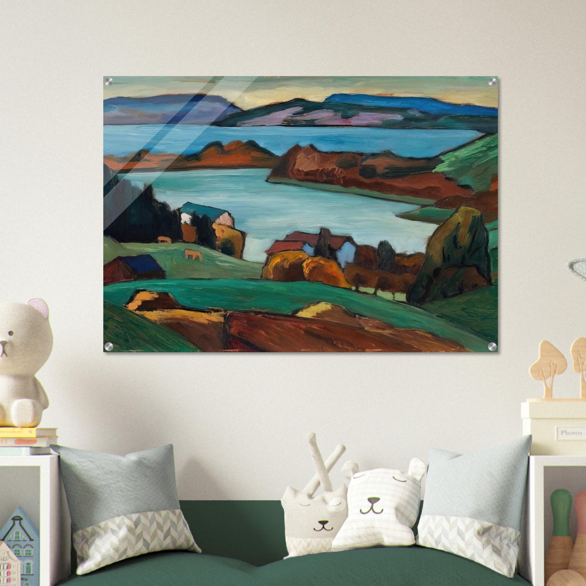 STAFFELSEE 1934 - Gabriele Munter Acrylic Print - 70x100 cm / 28x40″ inches