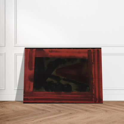 Here We are in Croydon - 1979 - Howard Hodgkin Brushed Aluminum Print - 70x100 cm / 28x40 inches | Howard Hodgkin Aluminum Print | Howard Hodgkin Prints