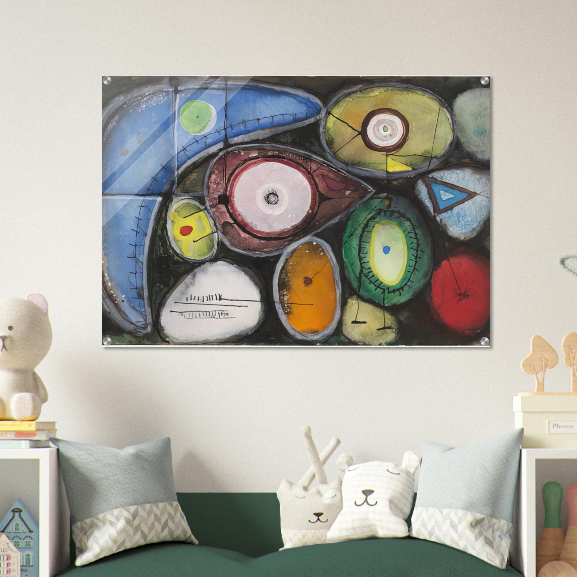 Untitled - Richard Pousette-Dart Acrylic Print - 70x100 cm / 28x40″ inches