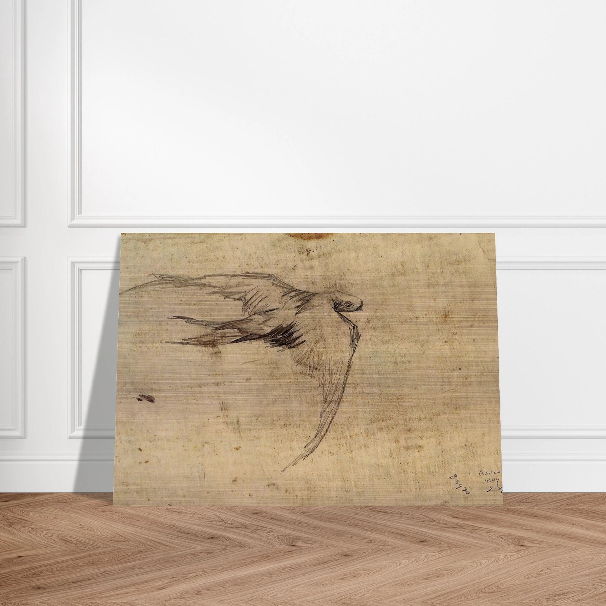 Swift - Vincent van Gogh Brushed Aluminum Print - 70x100 cm / 28x40 inches | Vincent van Gogh Aluminum Print | Vincent van Gogh Prints