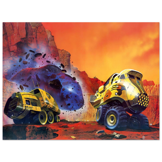 Chris Foss - Chris Foss  75x100 cm / 30x40inches Fine Art Poster