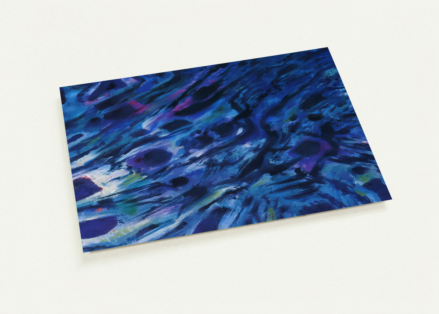 Eaux vives - 1979 By Alfred Manessier Pack of 10 Post Cards | Alfred Manessier Post Cards | A6 (10.5 x 14.8 cm) - 4.1 x 5.8 inches