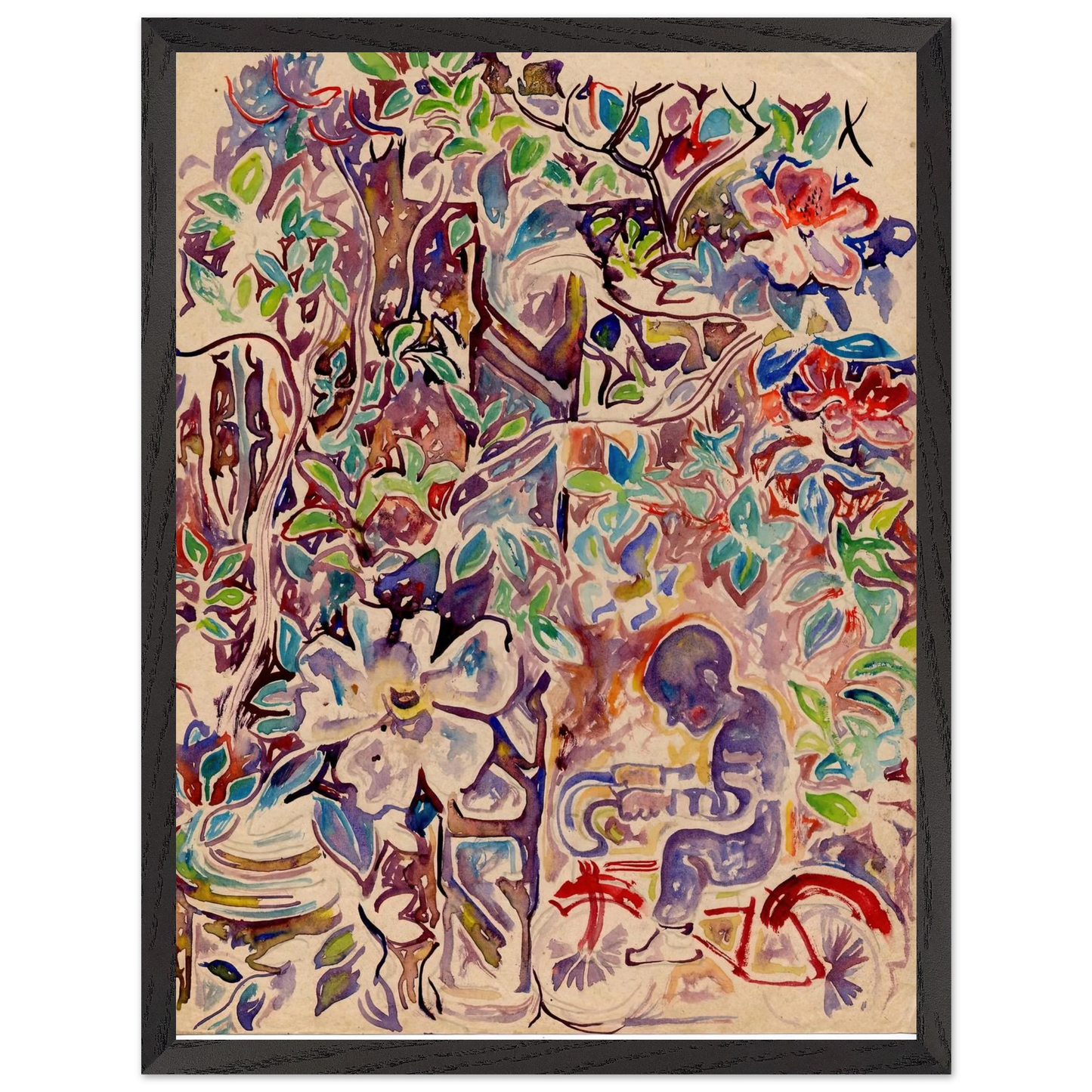 Walter Inglis Anderson - Walter Anderson Wall art - 40x50 cm / 16x20 inches - Fine Art Poster-canvas - -