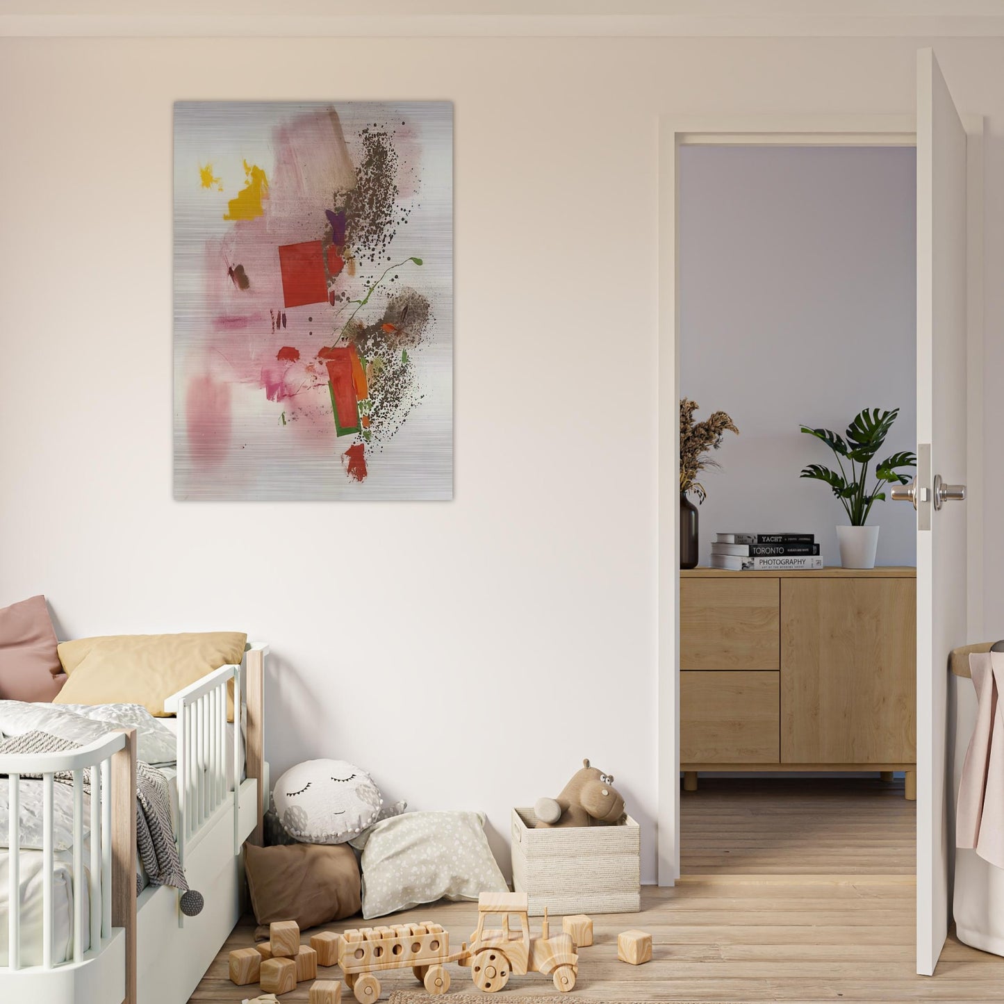 Lust and Delight - Hans Hofmann Brushed Aluminum Print - 70x100 cm / 28x40 inches | Hans Hofmann Aluminum Print | Hans Hofmann Prints