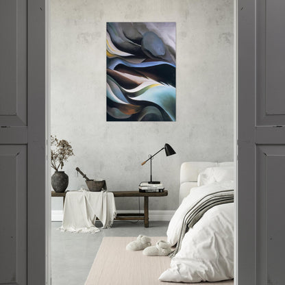 From the Lake - Georgia O'Keeffe Brushed Aluminum Print - 70x100 cm / 28x40 inches | Georgia O'Keeffe Aluminum Print | Georgia O'Keeffe Prints