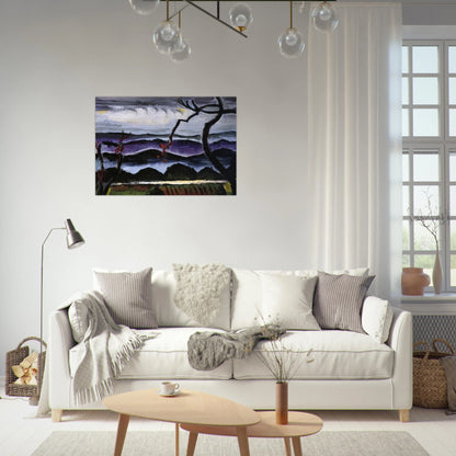 HILLS - Man Ray Brushed Aluminum Print - 70x100 cm / 28x40 inches | Man Ray Aluminum Print | Man Ray Prints
