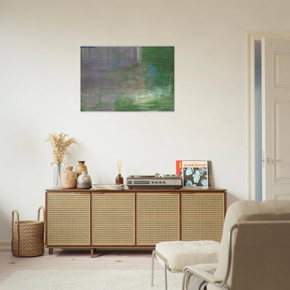 Claude's Message, 1976- - Helen Frankenthaler Brushed Aluminum Print - 70x100 cm / 28x40 inches | Helen Frankenthaler Aluminum Print | Helen Frankenthaler Prints