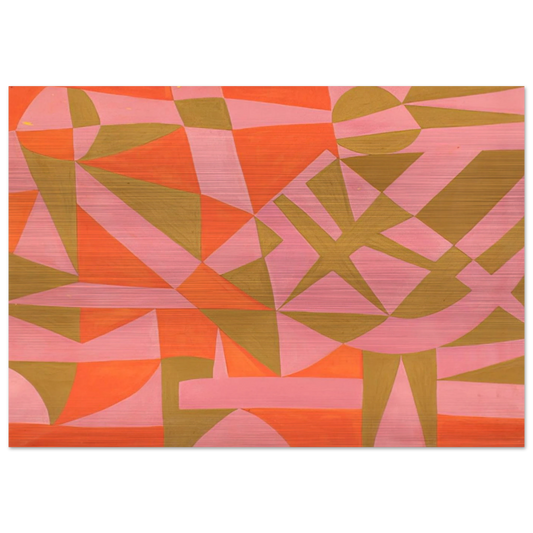 Flight of Colors - 1949 - Carmen Herrera Brushed Aluminum Print - 70x100 cm / 28x40 inches | Carmen Herrera Aluminum Print | Carmen Herrera Prints