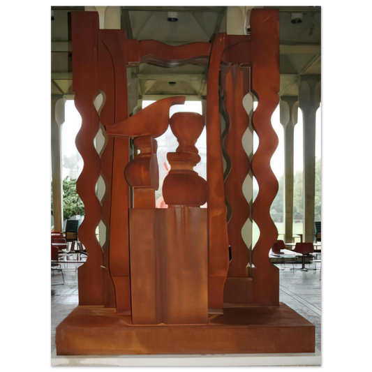 Louise Nevelson - NIGHT PRESENCE II 1976  75x100 cm / 30x40inches Fine Art Poster