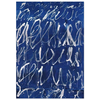 Untitled - Cy Twombly Brushed Aluminum Print - 70x100 cm / 28x40 inches | Cy Twombly Aluminum Print | Cy Twombly Prints