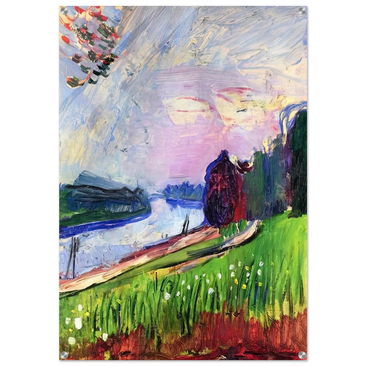 COPSE OF THE BANKS OF THE GARONNE 1900 - Henri Matisse Acrylic Print - 70x100 cm / 28x40″ inches | Henri Matisse Wall Art | Henri Matisse Prints