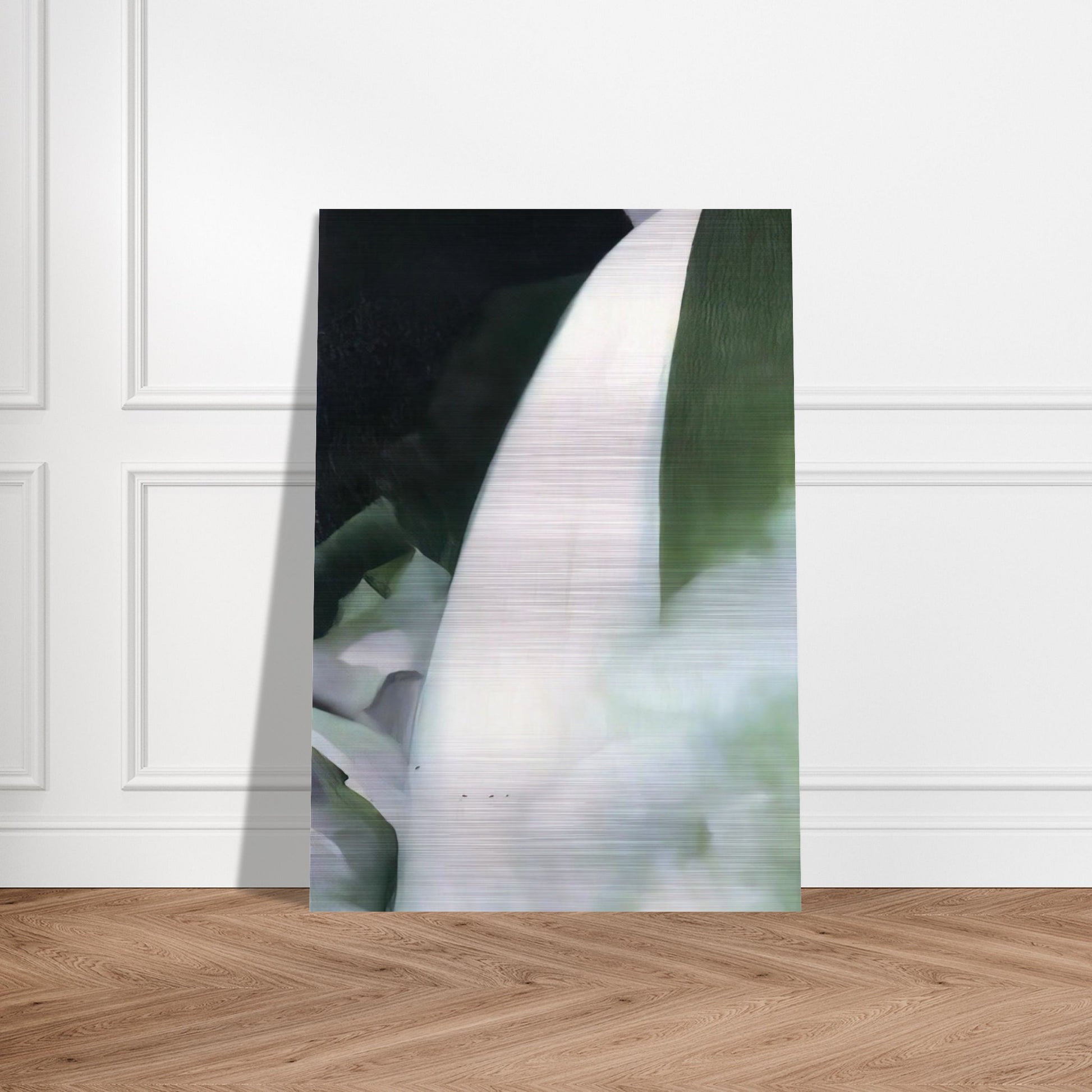 Green and White - Georgia O'Keeffe Brushed Aluminum Print - 70x100 cm / 28x40 inches | Georgia O'Keeffe Aluminum Print | Georgia O'Keeffe Prints