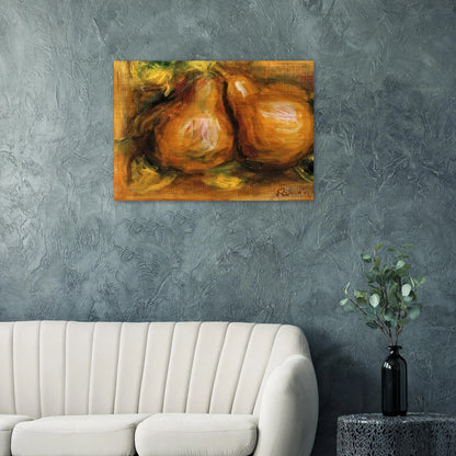 Pears - Pierre-Auguste Renoir Brushed Aluminum Print - 70x100 cm / 28x40 inches | Pierre-Auguste Renoir Aluminum Print | Pierre-Auguste Renoir Prints