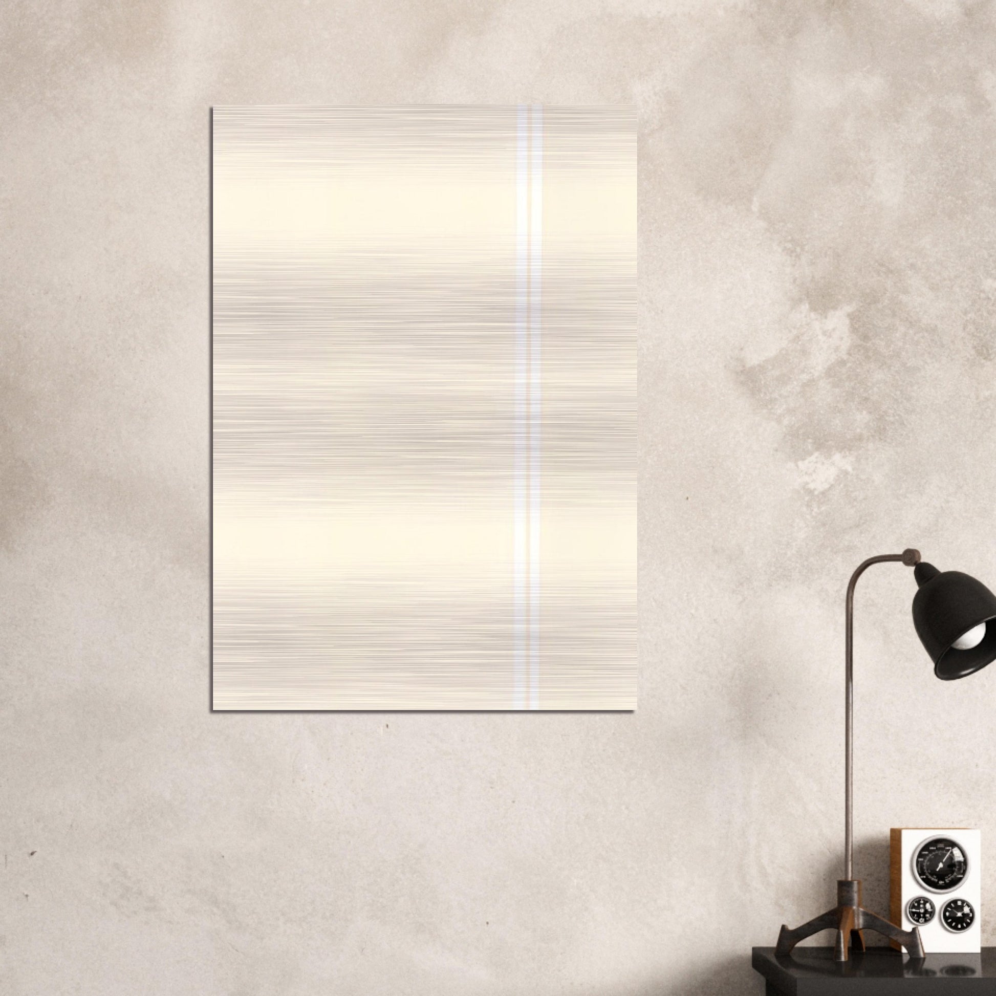 The Station of the Cross - Ninth Station - Barnett Newman Brushed Aluminum Print - 70x100 cm / 28x40 inches | Barnett Newman Aluminum Print | Barnett Newman Prints