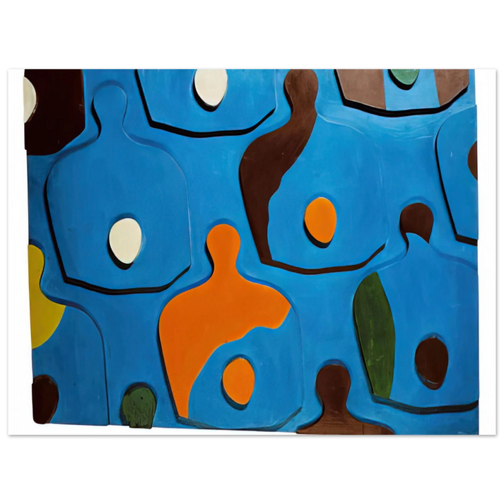 Jean Arp - Ð•gg Board  75x100 cm / 30x40inches Fine Art Poster