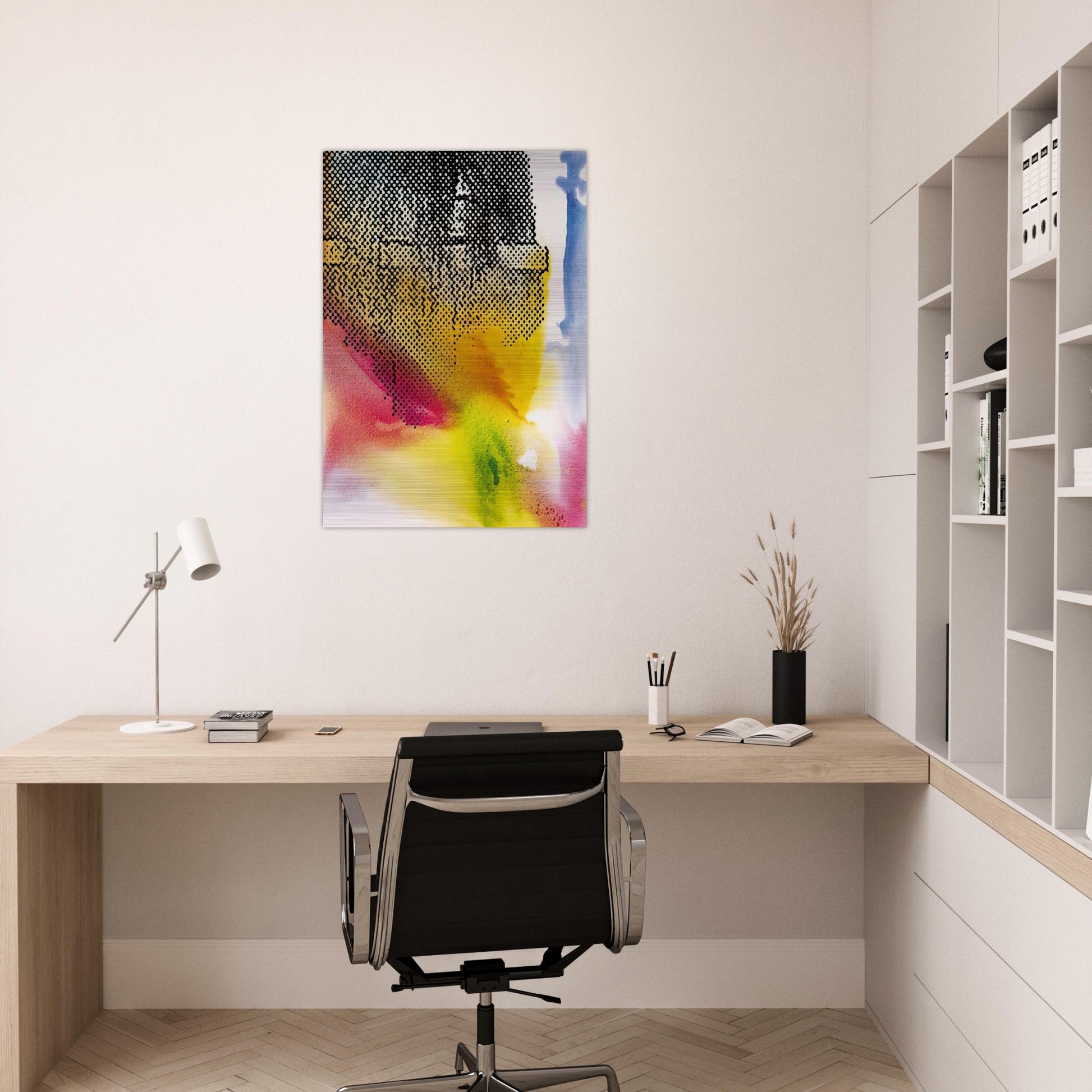 THE PLANT - Sigmar Polke Brushed Aluminum Print - 70x100 cm / 28x40 inches | Sigmar Polke Aluminum Print | Sigmar Polke Prints