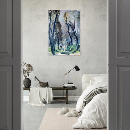 THE PATH OF OLIVE TREES 1920 - Henri Matisse Brushed Aluminum Print - 70x100 cm / 28x40 inches | Henri Matisse Aluminum Print | Henri Matisse Prints