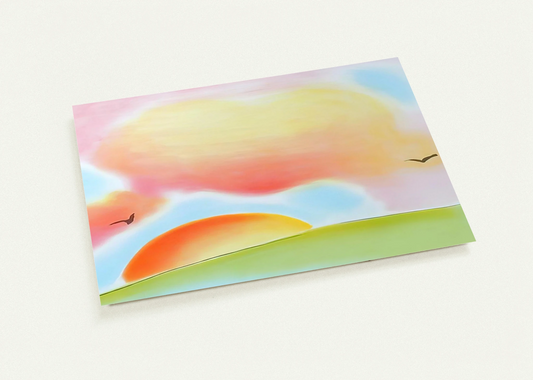 FREEDOM 1980 By Peter Max Pack of 10 Post Cards | Peter Max Post Cards | A6 (10.5 x 14.8 cm) - 4.1 x 5.8 inches