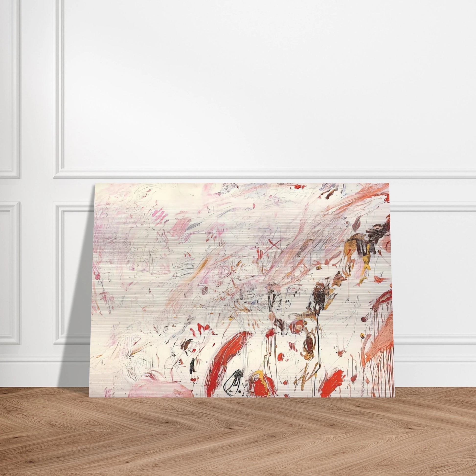 Ferragosto III - Cy Twombly Brushed Aluminum Print - 70x100 cm / 28x40 inches | Cy Twombly Aluminum Print | Cy Twombly Prints
