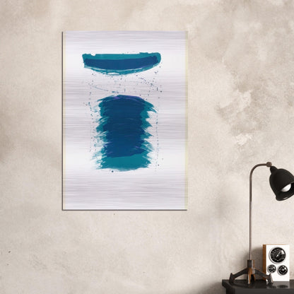 Very First Stone - Sam Francis Brushed Aluminum Print - 70x100 cm / 28x40 inches | Sam Francis Aluminum Print | Sam Francis Prints