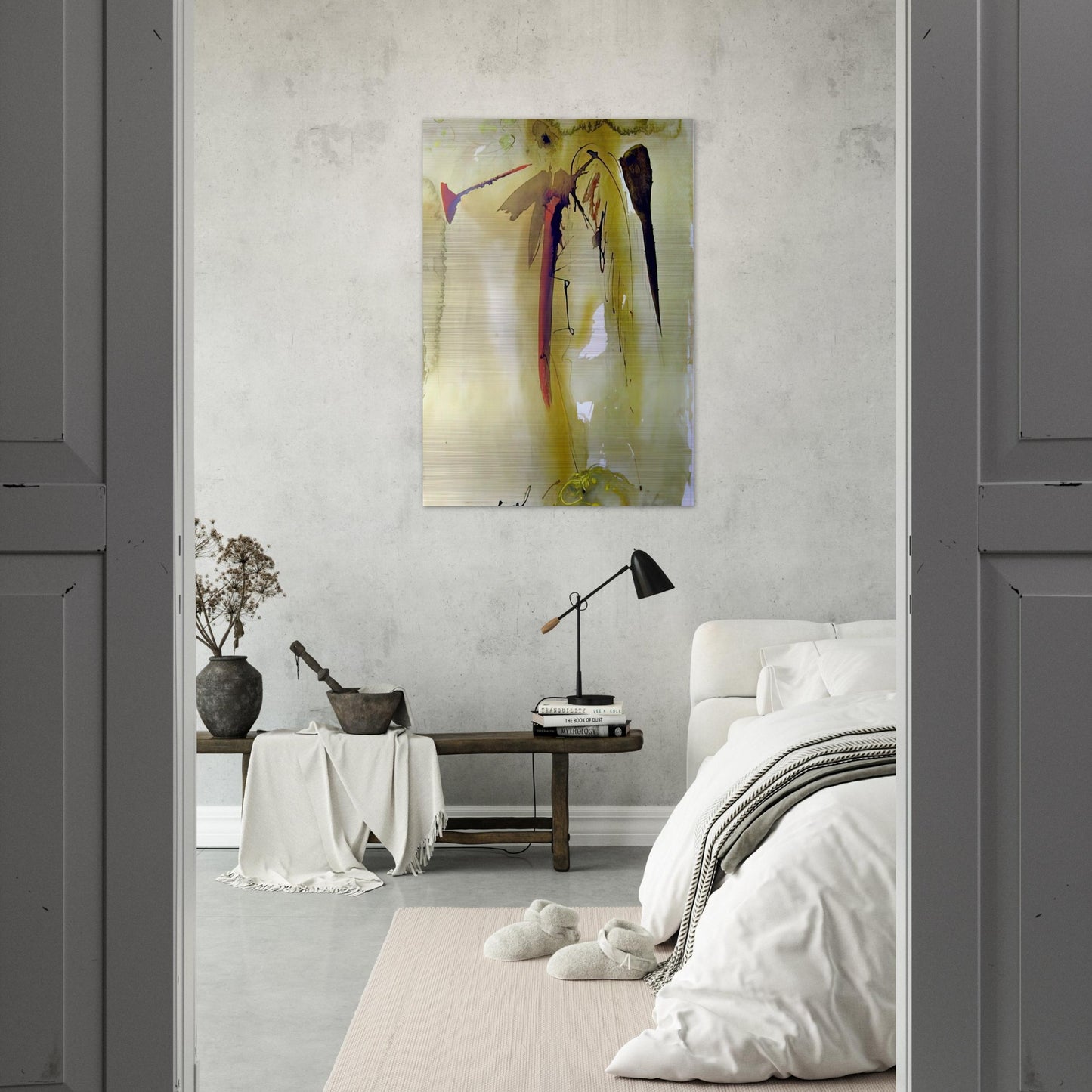 VOX CLAMANTIS 1967 - Salvador Dali Brushed Aluminum Print - 70x100 cm / 28x40 inches | Salvador Dali Aluminum Print | Salvador Dali Prints