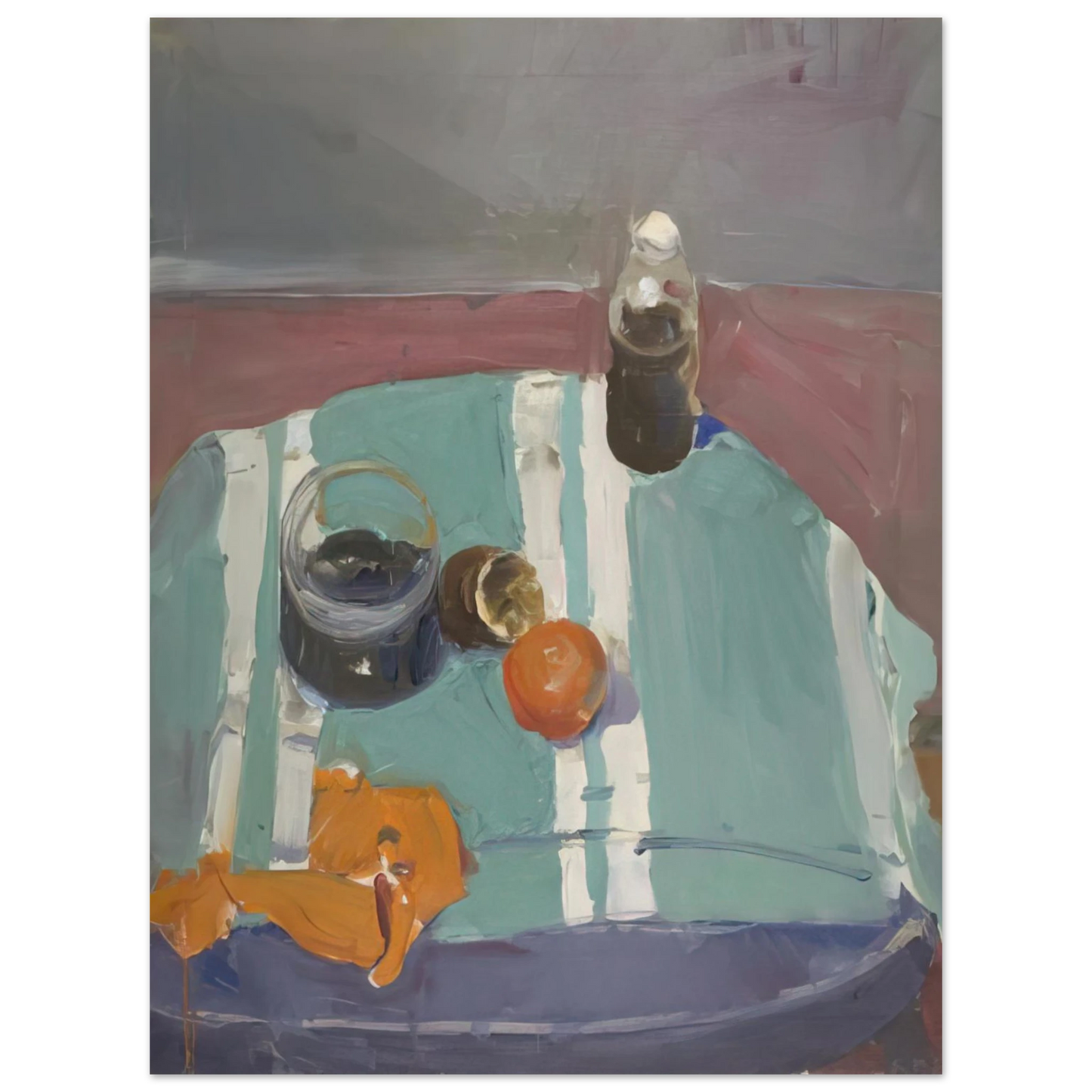 Richard Diebenkorn - Still Life with Orange Peel  75x100 cm / 30x40inches Fine Art Poster