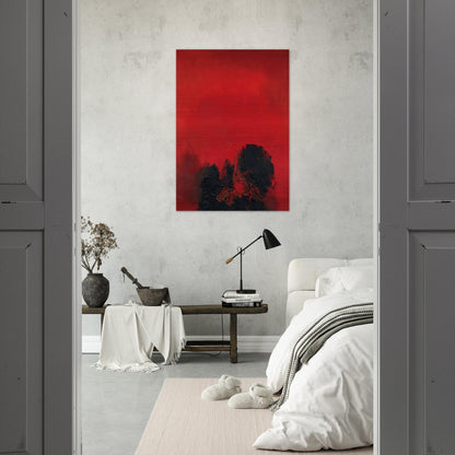 UNTITLED 1961 - Luis Feito Brushed Aluminum Print - 70x100 cm / 28x40 inches | Luis Feito Aluminum Print | Luis Feito Prints