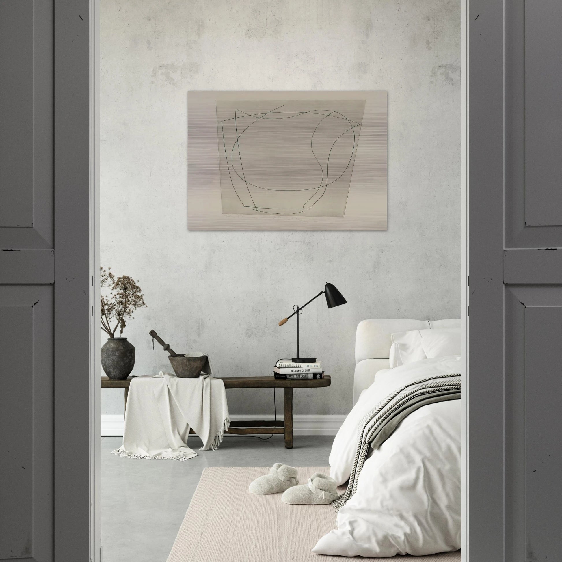 Rafael - 1967 - Ben Nicholson Brushed Aluminum Print - 70x100 cm / 28x40 inches | Ben Nicholson Aluminum Print | Ben Nicholson Prints