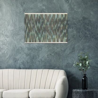 Ferris Wheel - 1980 - Gene Davis Brushed Aluminum Print - 70x100 cm / 28x40 inches | Gene Davis Aluminum Print | Gene Davis Prints