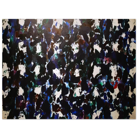 Sam Francis - Free Floating Clouds  75x100 cm / 30x40inches Fine Art Poster