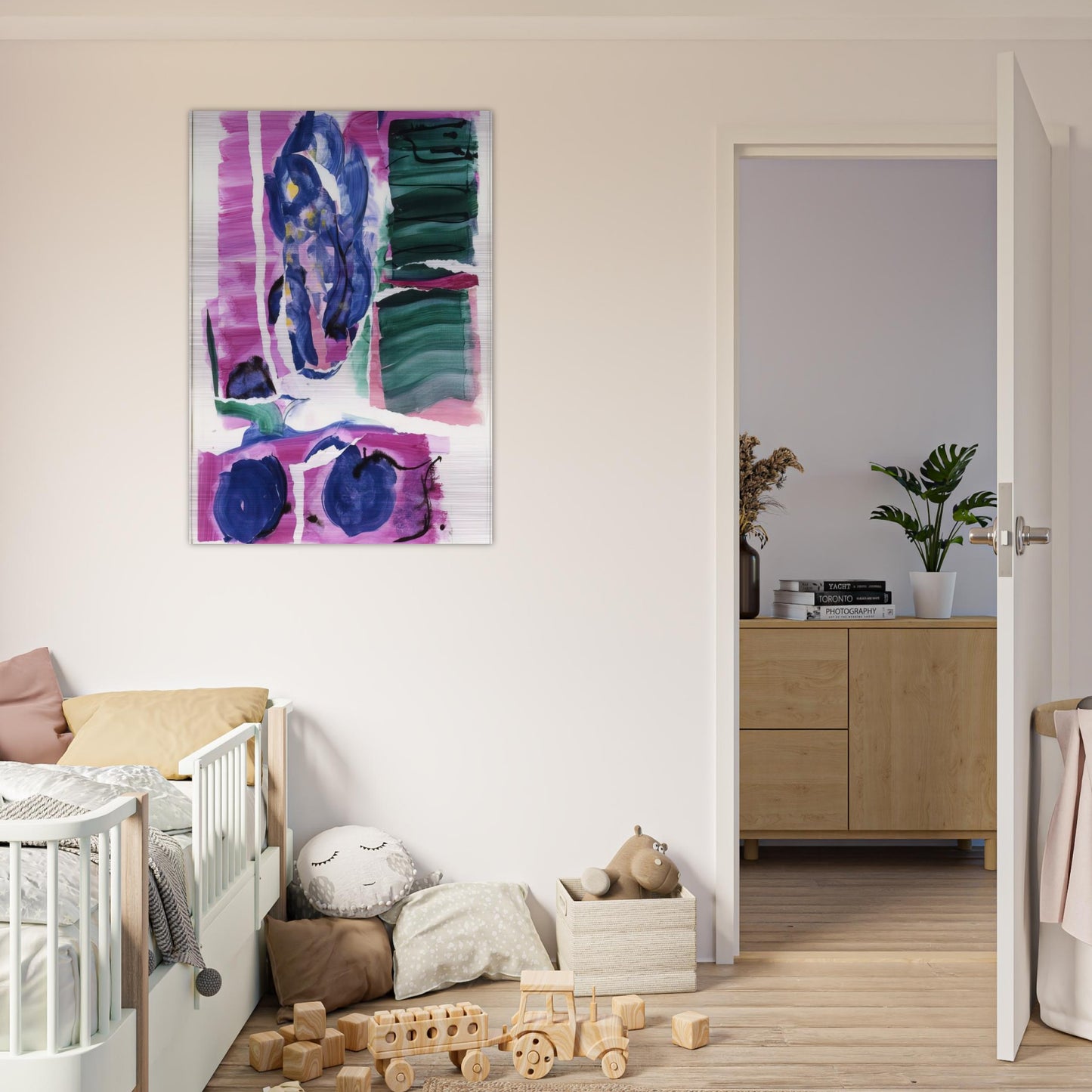 Variations I on Clark's Cove - Grace Hartigan Brushed Aluminum Print - 70x100 cm / 28x40 inches | Grace Hartigan Aluminum Print | Grace Hartigan Prints