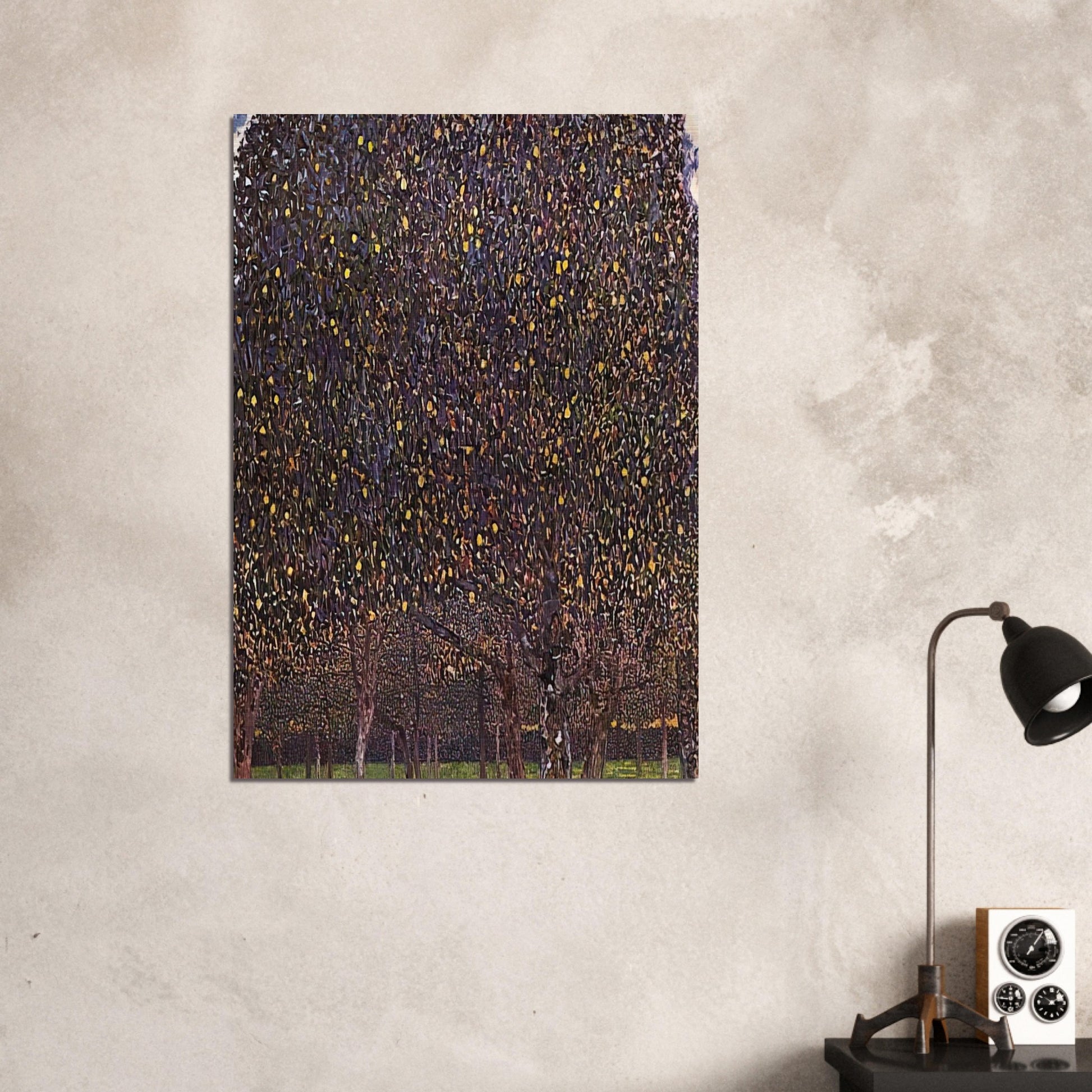PEAR TREE 1903 - Gustav Klimt Brushed Aluminum Print - 70x100 cm / 28x40 inches | Gustav Klimt Aluminum Print | Gustav Klimt Prints