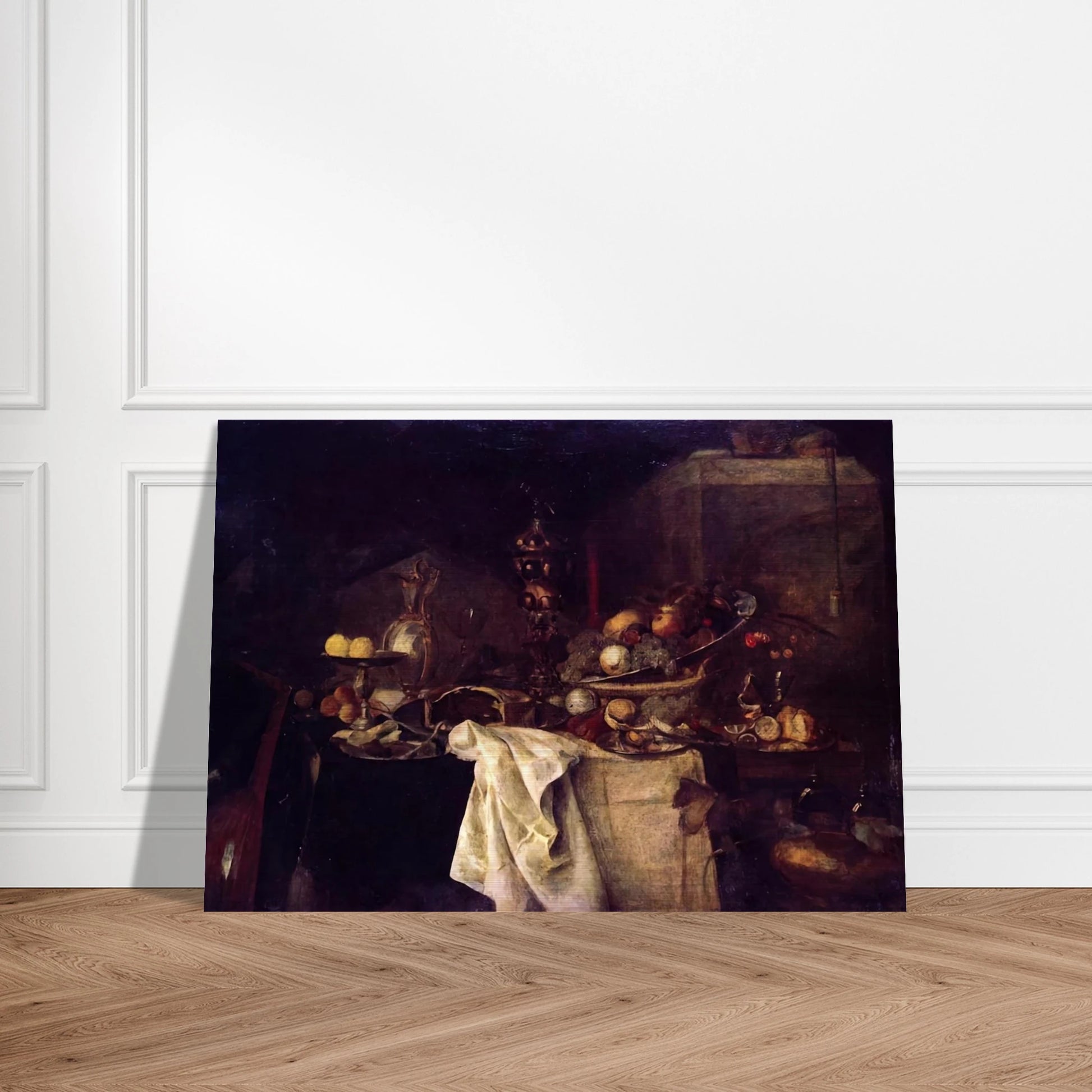 LA DESERTE AFTER JAN DAVIDSZ DE HEEM 1893 - Henri Matisse Brushed Aluminum Print - 70x100 cm / 28x40 inches | Henri Matisse Aluminum Print | Henri Matisse Prints