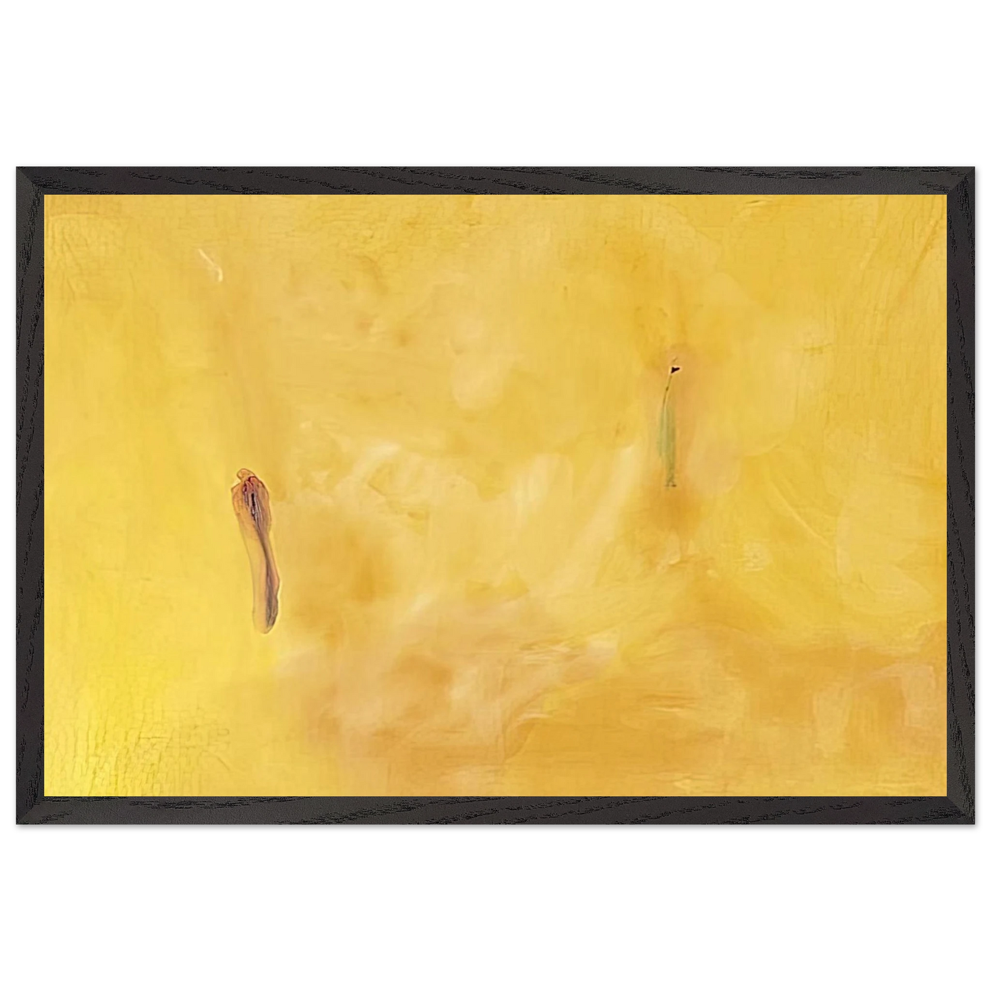 Helen Frankenthaler - Earliness - 1975 Wall art - 15x20 cm / 6x8 inches - Premium Wooden Framed Poster With Fine Art Paper-canvas - Wood frame