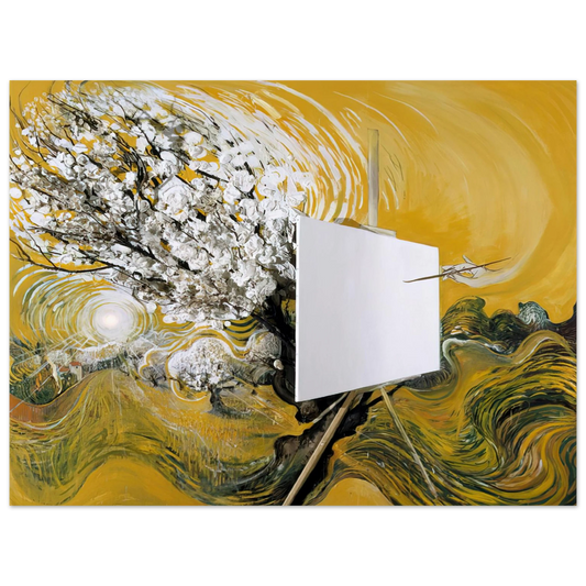 Brett Whiteley - The Blossom Tree - 1982  75x100 cm / 30x40inches Fine Art Poster